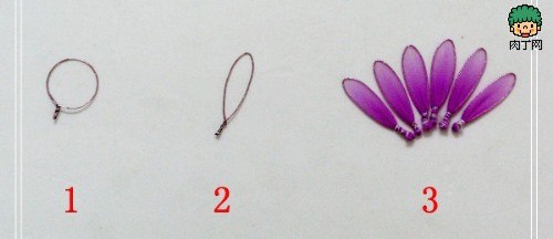 Como hacer flores con medias recicladas (2)