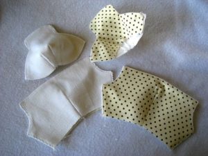Molde para hacer botines para bebe (4)