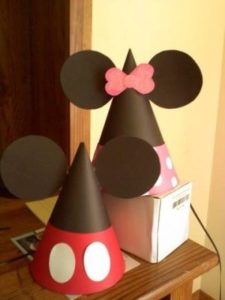 Gorros de Mickey mouse para fiestas (6)