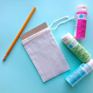 Ideas de bolsas con confeti de puntos de colores (2)