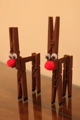 como decorar una pinza de ropa figuras con pinzas de ropa