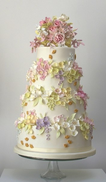 pasteles decorados con flores-5