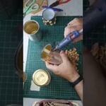 como hacer flores con cascara de pistaches