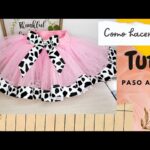 como hacer un tutu paso a paso