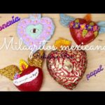 corazones para decorar de papel mache