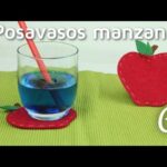 manzana de fieltro facil