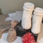 moldes para hacer botas para bebe