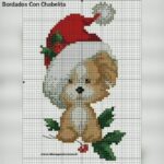 patron para hacer figuras navidenas en punto de cruz